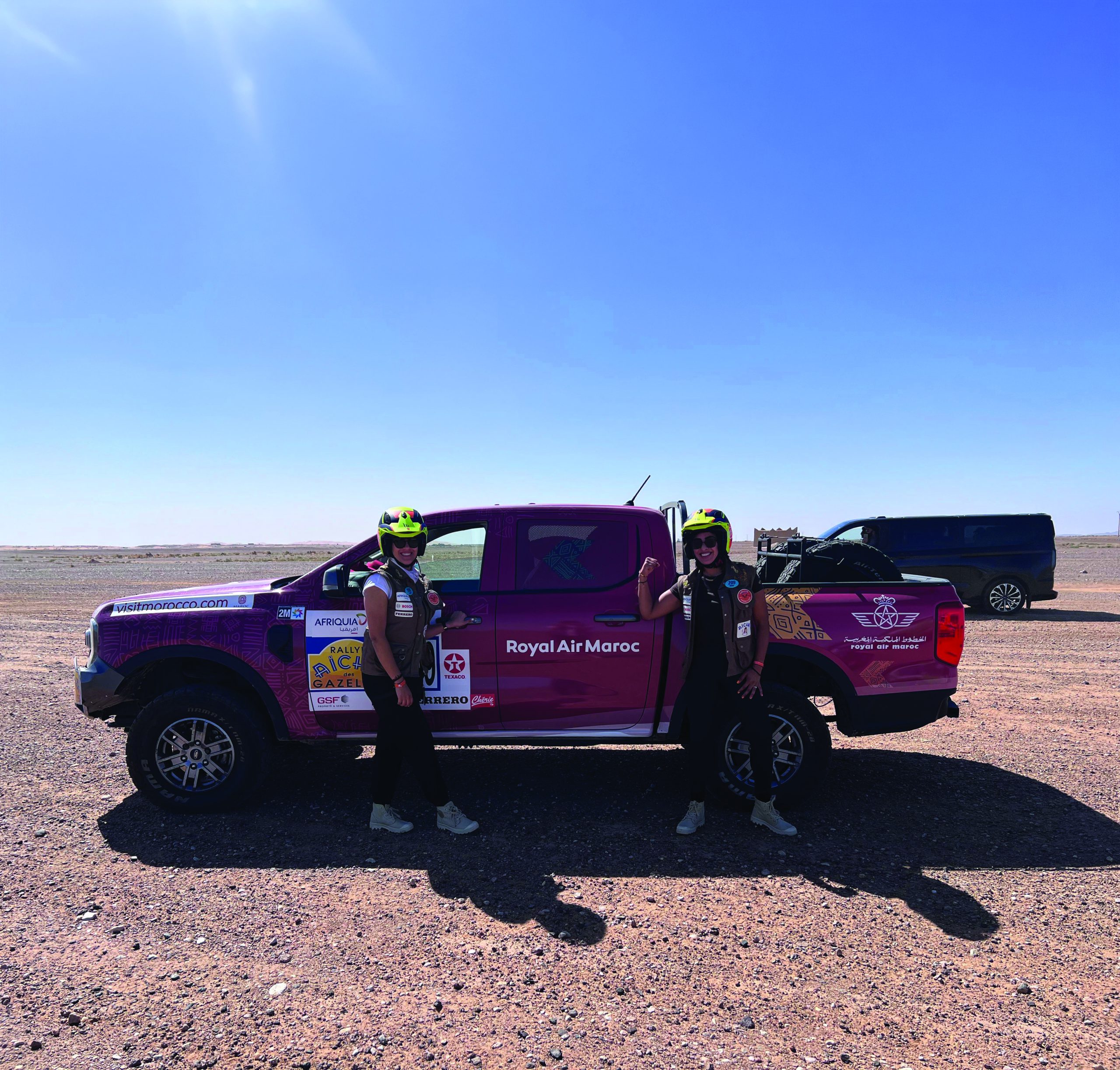 From Sky to Desert: The Royal Air Maroc Crew at the Rallye Aïcha des Gazelles