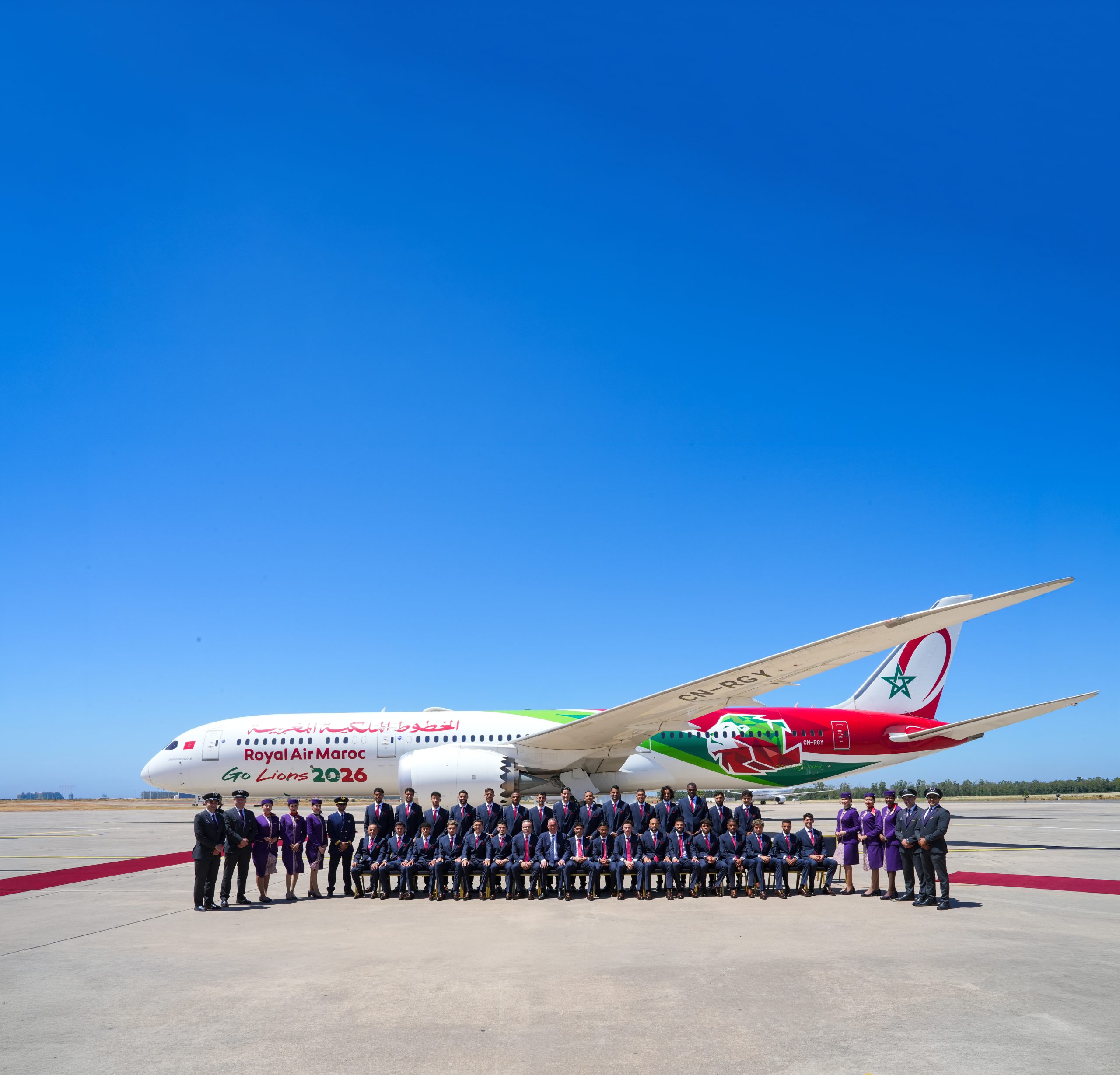 Royal Air Maroc aux côtés des Lions de l’Atlas